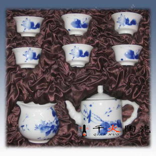 中秋佳节陶瓷茶具套装 高档礼品与家居日用的完美结合